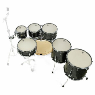 Барабаны Gretsch Catalina Maple из 7 частей черного цвета Gretsch Drums Catalina Maple 7-piece Black