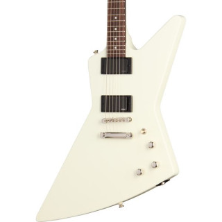 И Gibson Epiphone Explorer 80s EMG Classic White Epiphone Explorer 80s EMG Classic White