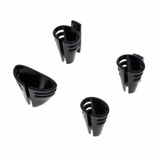 Комплект зажимов для скрытого микрофона DPA 6060 Lav.- черный Hide-a-mic DPA 6060 Lav.-Clip Set Black