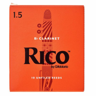 Даддарио Деревянные духовые инструменты Rico Bb- Clar 1.5 DAddario Woodwinds Rico Bb- Clar 1.5