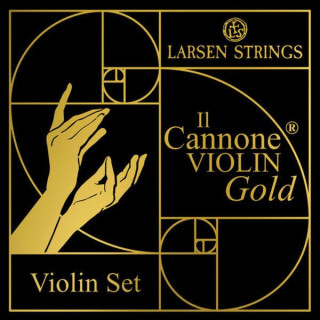 Золотые скрипичные струны Larsen Il Cannone Larsen Il Cannone Gold Violin Strings