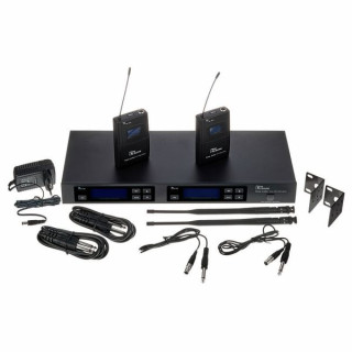 Беспроводная система the t.bone free solo Twin PT 590 MHz Bundle №446067 (Комплект)