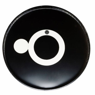 Aquarian 24" Регулятор черного басового барабана Aquarian 24" Regulator Black Bass Drum