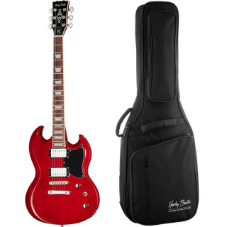 Harley Benton DC-Custom II вишневый Набор №597463 Harley Benton DC-Custom II Cherry Bundle №597463