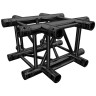 Глобальная ферменная конструкция F34C41-B черная 4-ходовая крестовина Global Truss F34C41-B Black 4-Way Cross