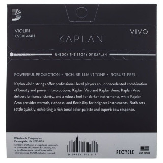 Скрипка Kaplan KV310-4/4H Vivo Тяжелая Kaplan KV310-4/4H Vivo Violin Heavy