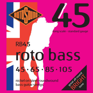 Струны для бас-гитары Rotosound RB45 Roto Bass