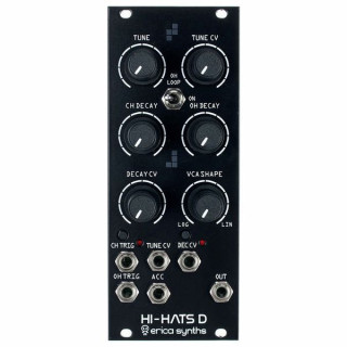 Эрика синтезирует Хай-хэты D Erica Synths Hi-Hats D