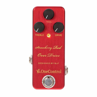 Одно управление Клубнично-красным овердрайвом One Control Strawberry Red Overdrive