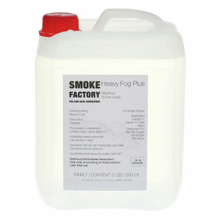 Жидкость для генератора тумана Smoke Factory Heavy Fog PLUS 5l Smoke Factory Heavy Fog PLUS 5l