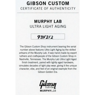 Gibson Les Paul 59 HPT AB #1 Gibson Les Paul 59 HPT AB #1