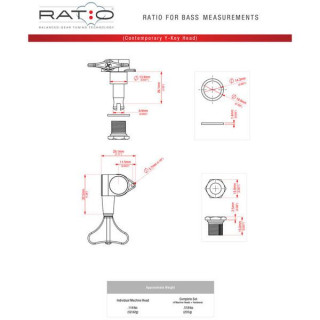 Graph Tech PRB-4220-B0 Ratio Бас Graph Tech PRB-4220-B0 Ratio Bass