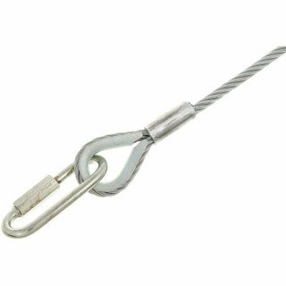 Страховочный трос Stairville Safety 100cm/6mm 35kg Stairville Safety 100cm/6mm 35kg