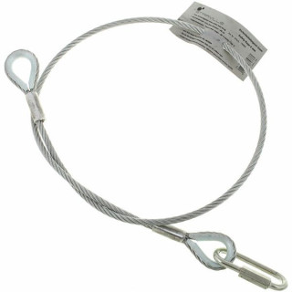 Страховочный трос Stairville Safety 100cm/6mm 35kg Stairville Safety 100cm/6mm 35kg