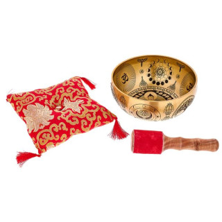 Tavmusic.ru Тибетский чаша для медитации с тонкой гравировкой 160 Thomann Tibetan Fine Engraved Bowl 160