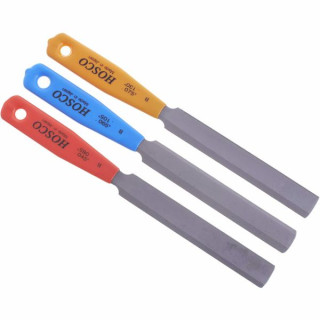 Хоско TL-NF3B Файлы для настройки грифа бас-гитары Hosco TL-NF3B Nut Files Bass Guitar