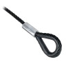 Стальная проволока Stairville Safety 500 см/8 мм Bk Stairville Steelwire Safety 500cm/8mm Bk