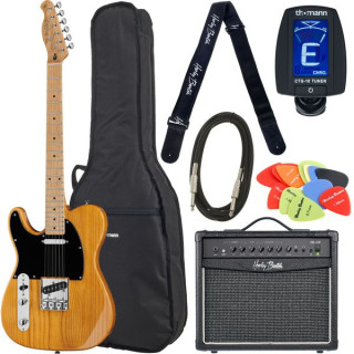 Электрогитара Harley Benton TE-52 NA LH Vintage Series Bundle №581411 (Комплект)