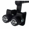 Туба с держателем микрофона K&M 24040 K&M 24040 Microphone Holder Tuba