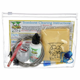 Набор для ухода и чистки тромбона Monster Oil Monster Oil Trombone Care and Cleaning Kit