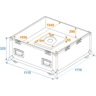 Чехол для диско-шара Flyht Pro Mirror Ball Case 100 Flyht Pro Mirror Ball Case 100