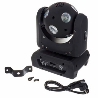 Движущаяся голова Stairville Beam Ball 100 Quad LED 10x10W Stairville Beam Ball 100 Quad LED 10x10W