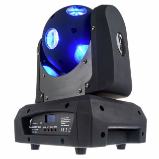 Движущаяся голова Stairville Beam Ball 100 Quad LED 10x10W Stairville Beam Ball 100 Quad LED 10x10W