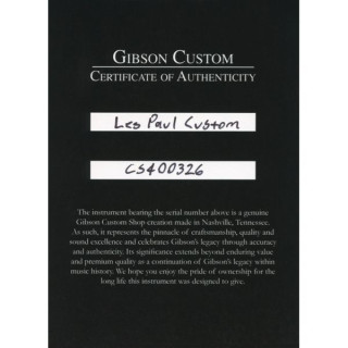 Gibson Les Paul, Кастодия HPT FTA #2 Gibson Les Paul Cust. HPT FTA #2