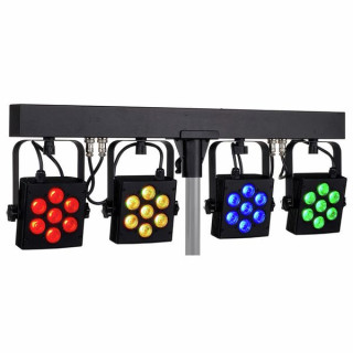 Светодиодные прожекторы Stairville CLB4 RGB Compact LED Bar 4 Stairville CLB4 RGB Compact LED Bar 4