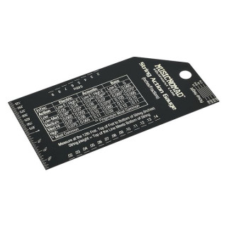 Линейка для регулировки высоты струн MusicNomad String Action Gauge MN602