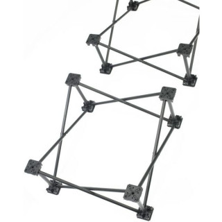 Лестничный пролет IX ступени 1x0,5 м, подъемник 40 см Stairville iX Stage 1x0,5m Raiser 40 cm