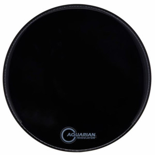 Aquarian 22" Regulator Black Bass Drum