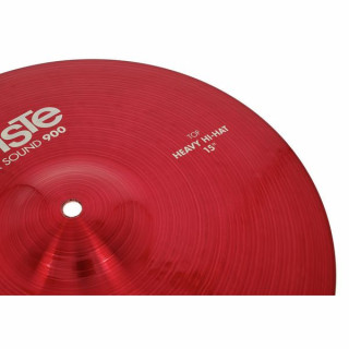 Хай-хэт Paiste 15" 900 Color Heavy Hi-Hat Red Paiste 15" 900 Color Heavy Hi-Hat Red