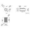 Крепежные шпильки и вставки Floyd Rose G Floyd Rose Mounting Studs and Inserts G