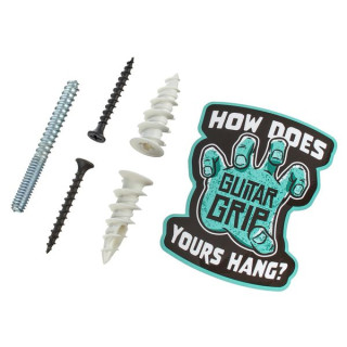 Гитарная ручка The Valkyrie Black Metallic L GuitarGrip The Valkyrie Black Metallic L