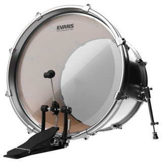 Пластик для бас-барабана Evans 24" EQ3 Bass Drum Clear Evans 24" EQ3 Bass Drum Clear