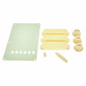 Комплект аксессуаров для крепления крыла Состаренный белый Fender Strat Accessory Kit Aged White
