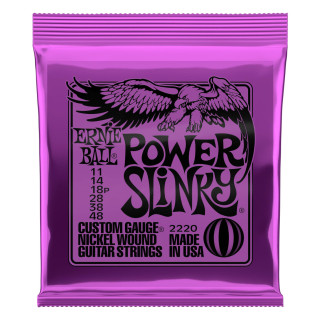 Струны для электрогитары Ernie Ball Power Slinky 2220