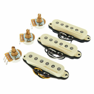 Набор звукоснимателей Fender Noiseless Set Strat Vintage WH