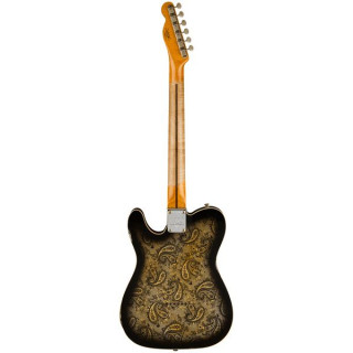 Fender Tele Dual P90 Черный с рисунком Пейсли Fender Tele Dual P90 Black Paisley