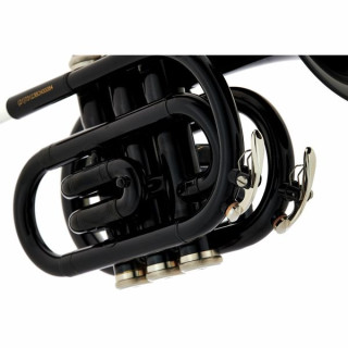 Thomann TR 25 Bb-Карманная труба черного цвета Thomann TR 25 Bb-Pocket Trumpet Black