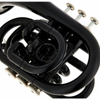 Thomann TR 25 Bb-Карманная труба черного цвета Thomann TR 25 Bb-Pocket Trumpet Black