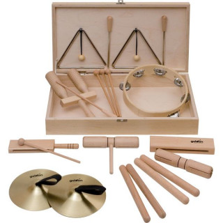 Набор ударных инструментов Goldon 5 в деревянной коробке Goldon Percussion Set 5 in Wood Box