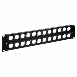 Панель стойки Thon 2U 24XLR 90° Thon Rack Panel 2U 24XLR 90°