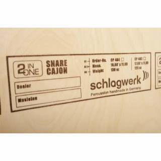 Schlagwerk CP403RED Cajon Red Edition Schlagwerk CP403RED Cajon Red Edition