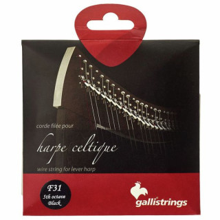 Бас-струна для арфы Galli Strings Lever Harp Bass Wire F31 Galli Strings Lever Harp Bass Wire F31