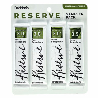 Трости для саксофона DAddario Woodwinds Reserve Tenor Sampler Pack 3.0 DAddario Woodwinds Reserve Tenor Sampler Pack 3.0