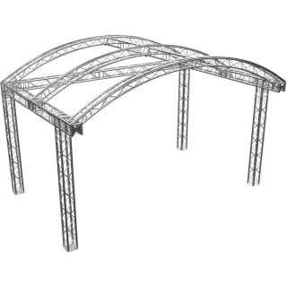 Глобальная ферменная конструкция круглой арки 6х4 м Global Truss Round Arch Stage 6x4m