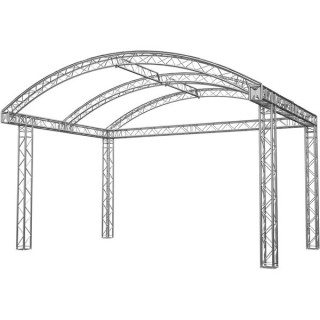 Глобальная ферменная конструкция круглой арки 6х4 м Global Truss Round Arch Stage 6x4m