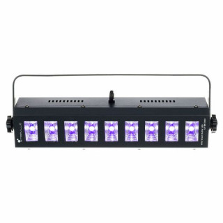 Ультрафиолетовый прожектор Stairville Wild Wash 9x3 Вт LED UV BK DMX Stairville Wild Wash 9x3W LED UV BK DMX